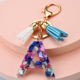 Symphony Letter Keychain - Personalized Schoolbag Pendant