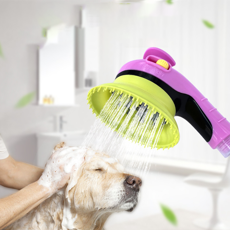 Pet Cat and Dog Shower Brush Massage Kit - Minihomy