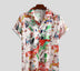 Men's Short Sleeve Printed Shirt Summer Hawaiian Beach Men's Shirt - Minihomy