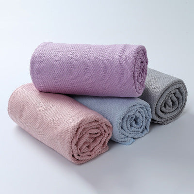 Diamond Double-Sided Shop Towel Sweat-Absorbent Polyester Nylon Fitness Shop Towel Wholesale
