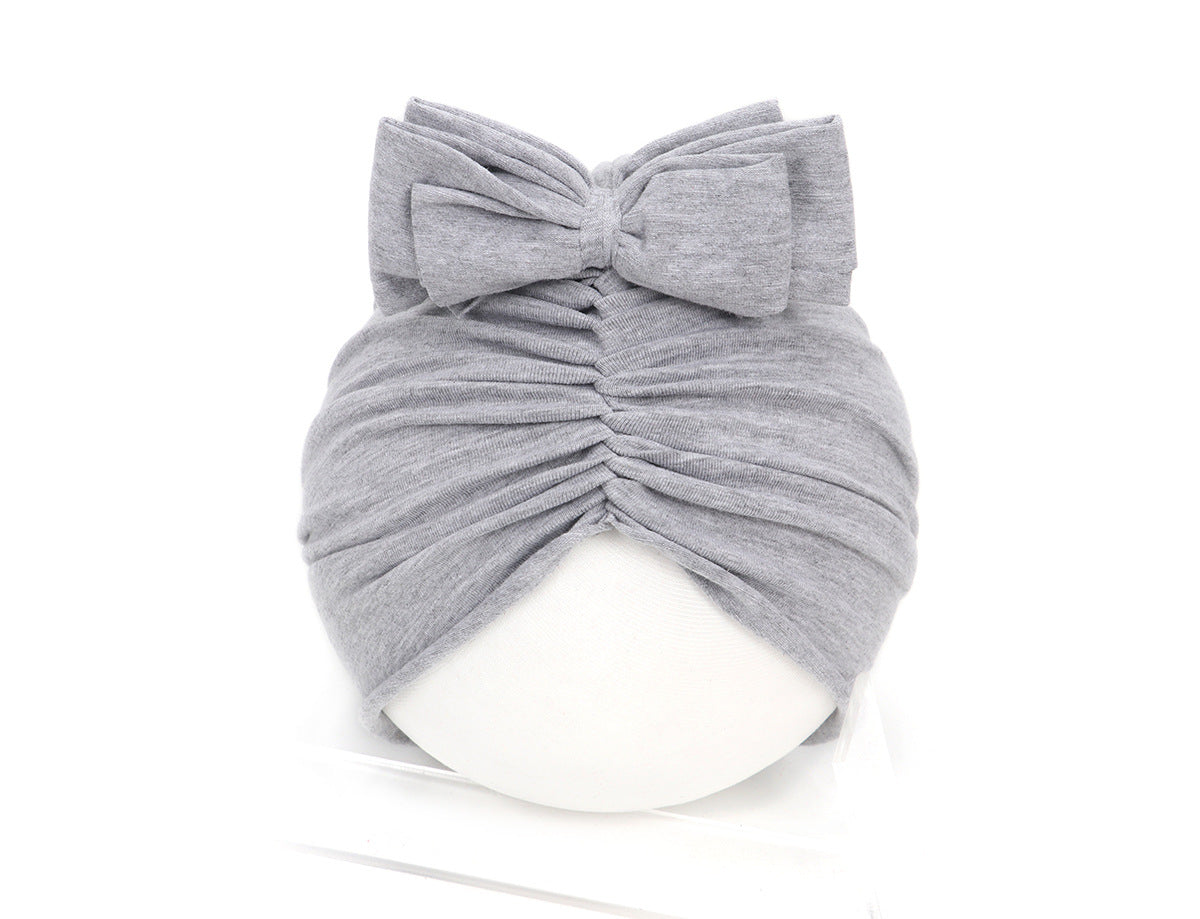 Cute Baby Hat Newborn Soft Baby Girl Hat Turban Infant Toddler Baby Cap