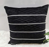 Simple Luxury Striped Velvet Pillow Cover for Sofa Flannel Velvet Sofa Cushion Cover