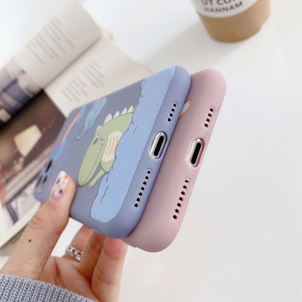 Cartoon Soft Shell Mobile Phone Case - Minihomy