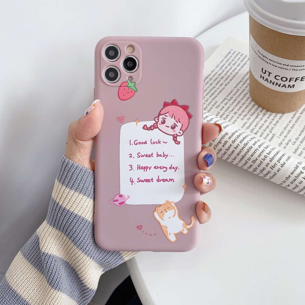 Cartoon Soft Shell Mobile Phone Case - Minihomy