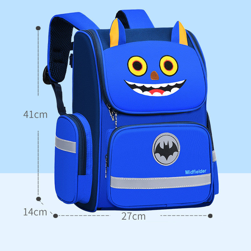 Childrens School Bags Primary School Students Grades 1 to 6 Printing - Minihomy