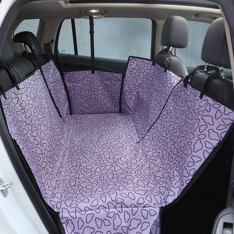 Dog Car Mats, Dog Mats, Golden Retriever Pet Dog Cushions, Rear Car Mats, Waterproof And Dirt-Resistant Car Pet Seat Covers - Minihomy