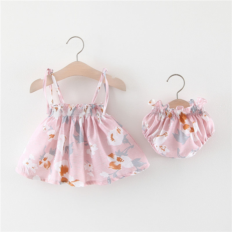 Baby Summer Princess Dress Baby Skirt Girl Dress Suit