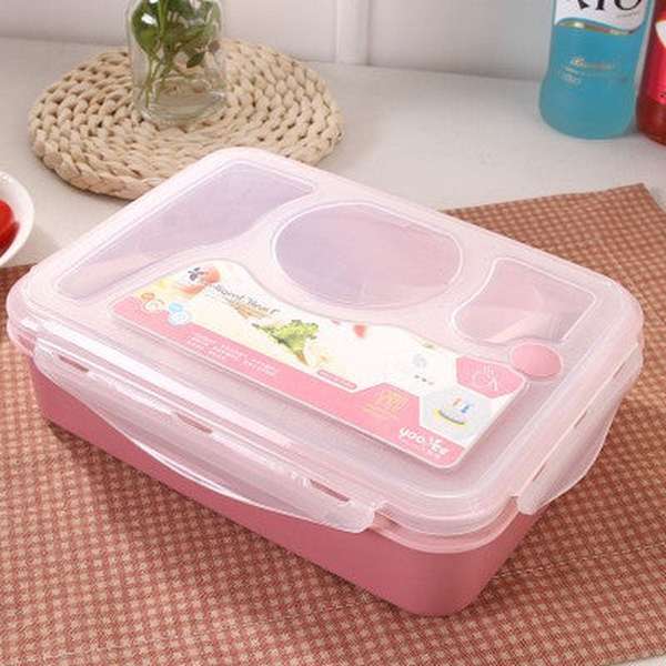 Four Plus One Microwave Lunch Box - Minihomy