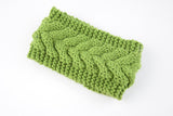 Acrylic Thick Wool Knitted Headband Diagonally Crossed Hair Accessories For Women