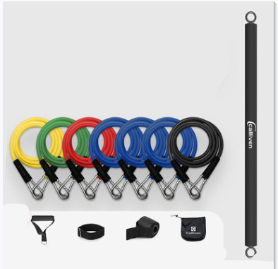 Resistance Band With Strength Training Bar