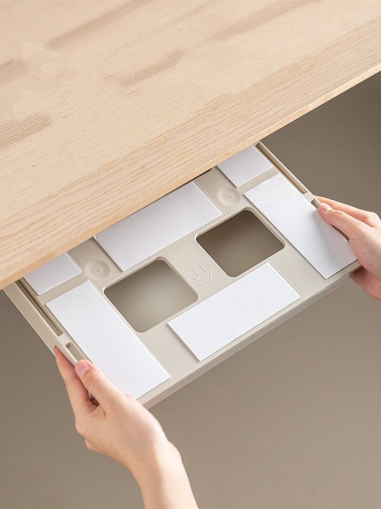 Under Desk Drawer Adhesive Storage Box For Office