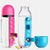 Water Bottle With Pillbox Plastic Drink Bottle With Medicine Pills Box