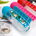 Water Bottle With Pillbox Plastic Drink Bottle With Medicine Pills Box