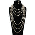 Multilayer Pearl Necklace Sweater Chain - Minihomy