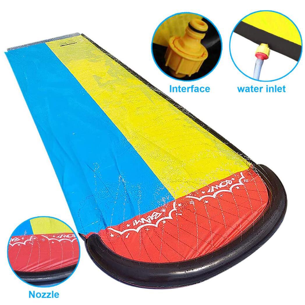 Children Double Surf Water Slide Outdoor Toy - Minihomy