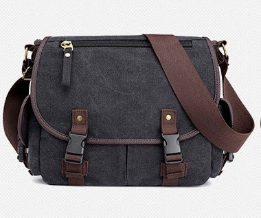 Men's Canvas Shoulder Bags Casual Men's Bags Messenger Multifunctional Bags