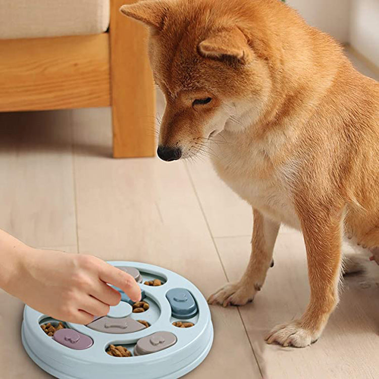 Manufacturers Stock Household Pets Dog Puzzle Feeding Bowls Dog Puzzles Feeding Bowls - Minihomy