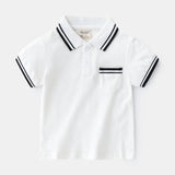 Boys' T-Shirt Summer Polo Shirt - Minihomy