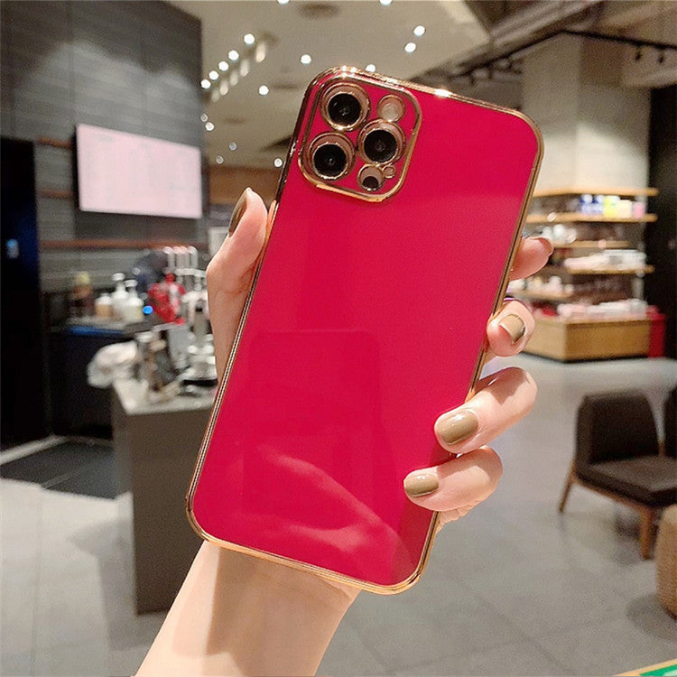 Solid Color Electroplating Mobile Phone Case All-inclusive Creativity