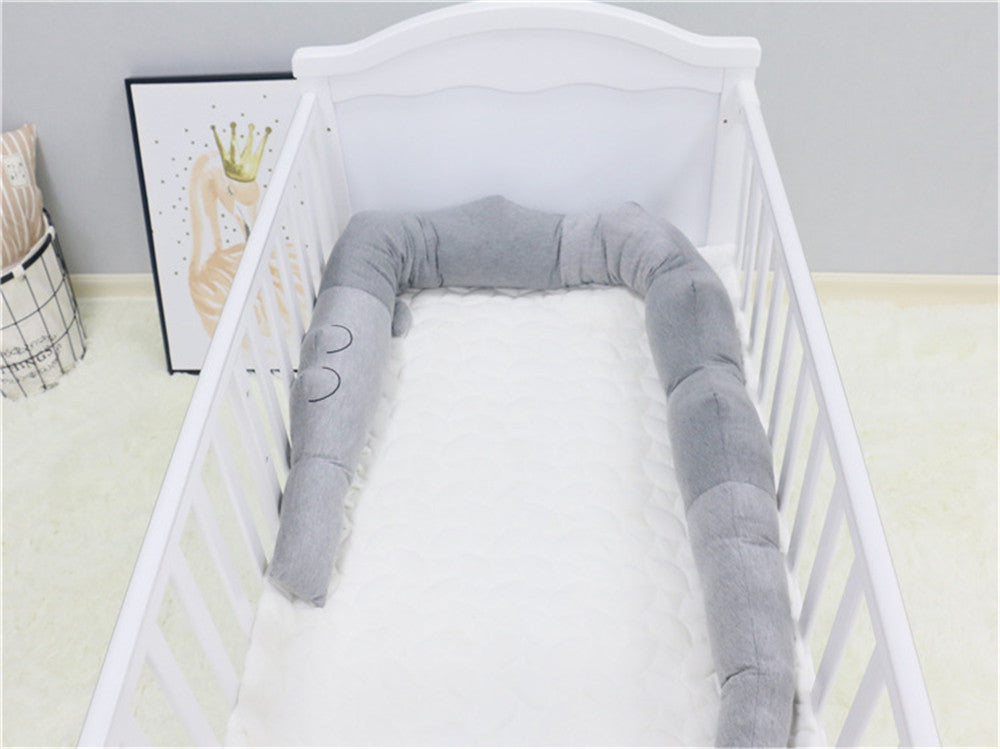 Baby Bedding Cartoon Baby Crib Bumper Pillow Infant Cradle Kids Bed Fence Baby Decoration Room Accessories - Minihomy