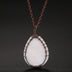 Natural color shellfish abalone shell winding necklace - Minihomy