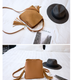 Frosted tassel bucket bag of the wild shoulder messenger bag - Minihomy