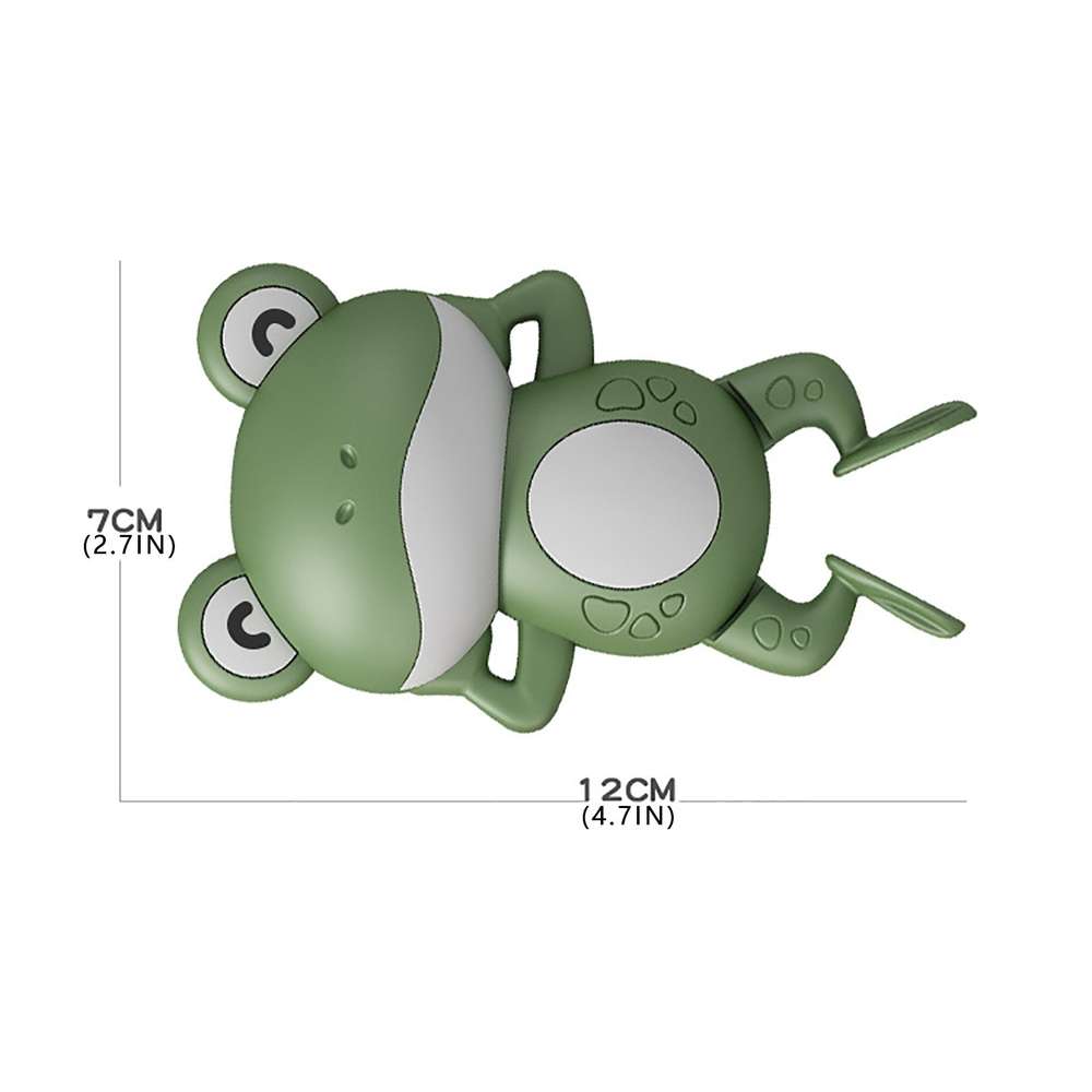 Little Frog Bath toy Baby Bathroom Wind Up Floating Toy - Minihomy