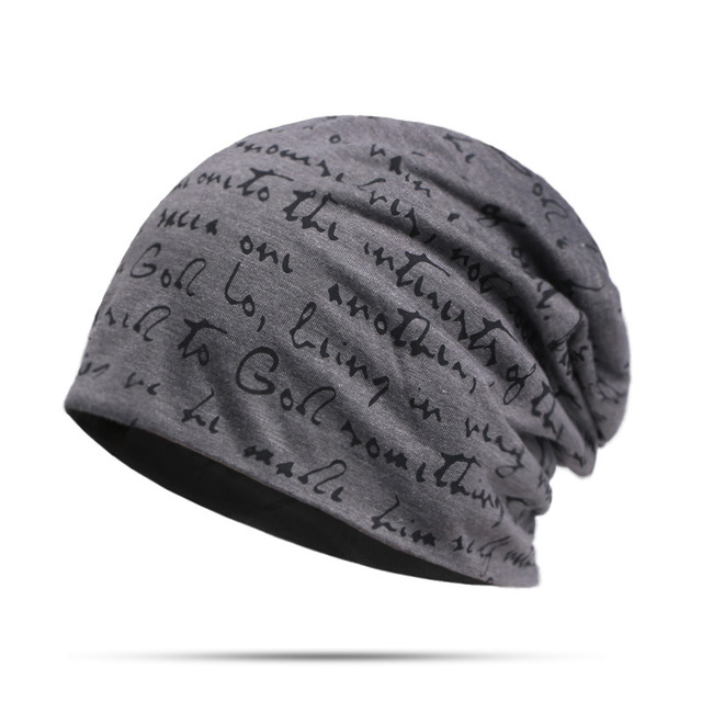 English alphabet beanie hat