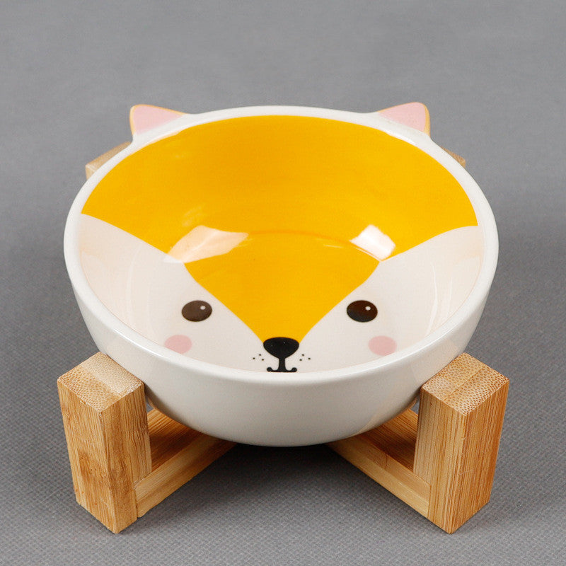 Protect Cervical Spine Cat Food Bowl Cat Food Bowl Pet Bowl