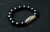 Natural black agate bracelet men and women gift jewelry - Minihomy