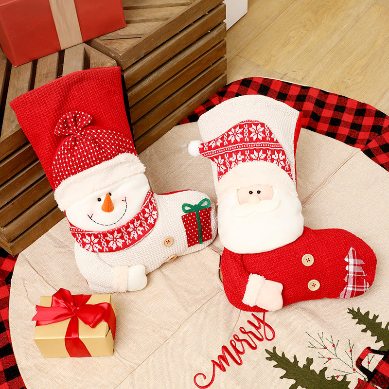 Christmas Decorations & Christmas Knitted Socks - Minihomy