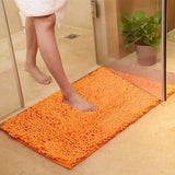 Chenille Absorbent Bathroom Non-slip Floor Mat