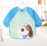 Children's long-sleeved anti-dressing clothes baby bib - Minihomy