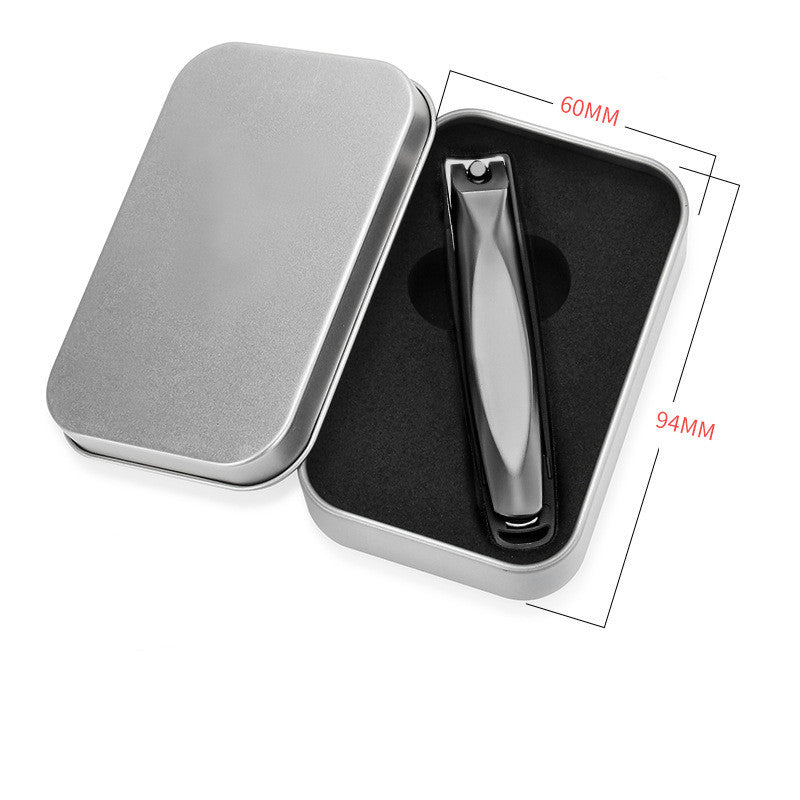 Stainless steel nail clipper