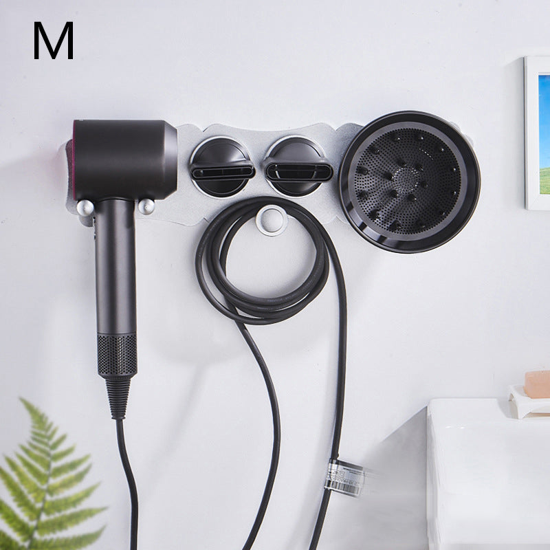 Hair dryer bracket wall mount