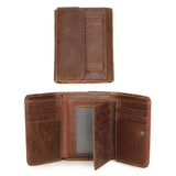 Men's ultra-thin leather wallet