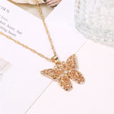 Butterfly Statement Necklaces Pendants - Minihomy