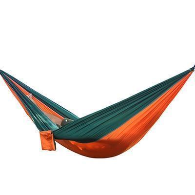 Backpacking Hammock - Portable Nylon Parachute Outdoor Double Hammock - Minihomy