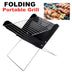 BBQ Grill Folding Stainless Steel Portable Small Barbecue Grill Tool BBQ Outdoor Camping Charcoal Furnace BBQ Grills Accessories - Minihomy