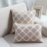 Chenille jacquard throw pillow - Minihomy