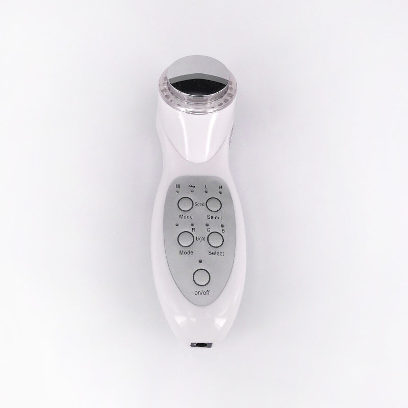 Ultrasonic color beauty instrument