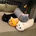 Large Size Cartoon Cat Plush Toys Stuffed Cloth Doll Long Animal Pillow Cushion - Minihomy