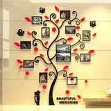 Family photo frame tree wall sticker - Minihomy