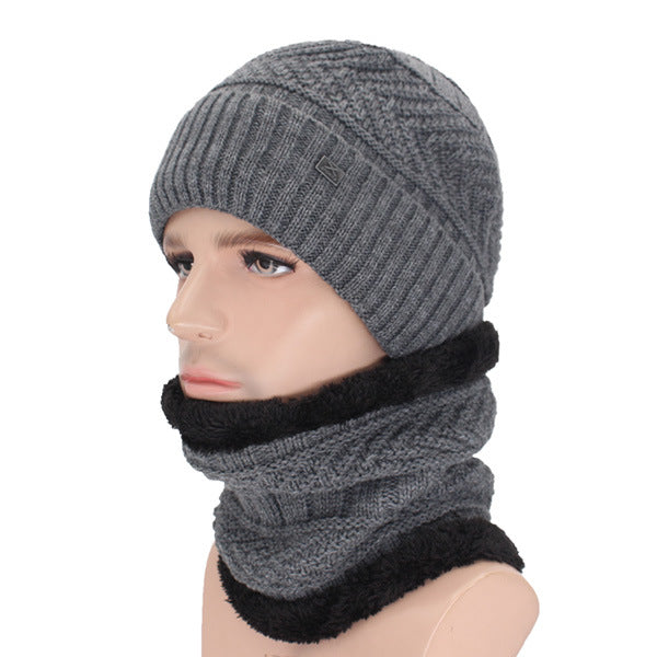 Hat Autumn and Winter Knitted Woolen Hat