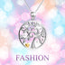 Life of Tree Pendant 925 Silver Necklace - Minihomy