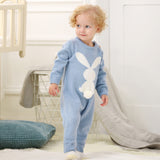 Newborn Baby Romper Knitted Long Sleeve Autumn Infant Kid Jumpsuit