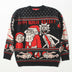 Christmas Sweater Couple - Loose Jacquard Sweater - Minihomy