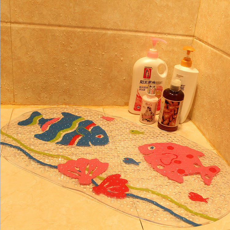 Cartoon bathroom PVC mat - Minihomy