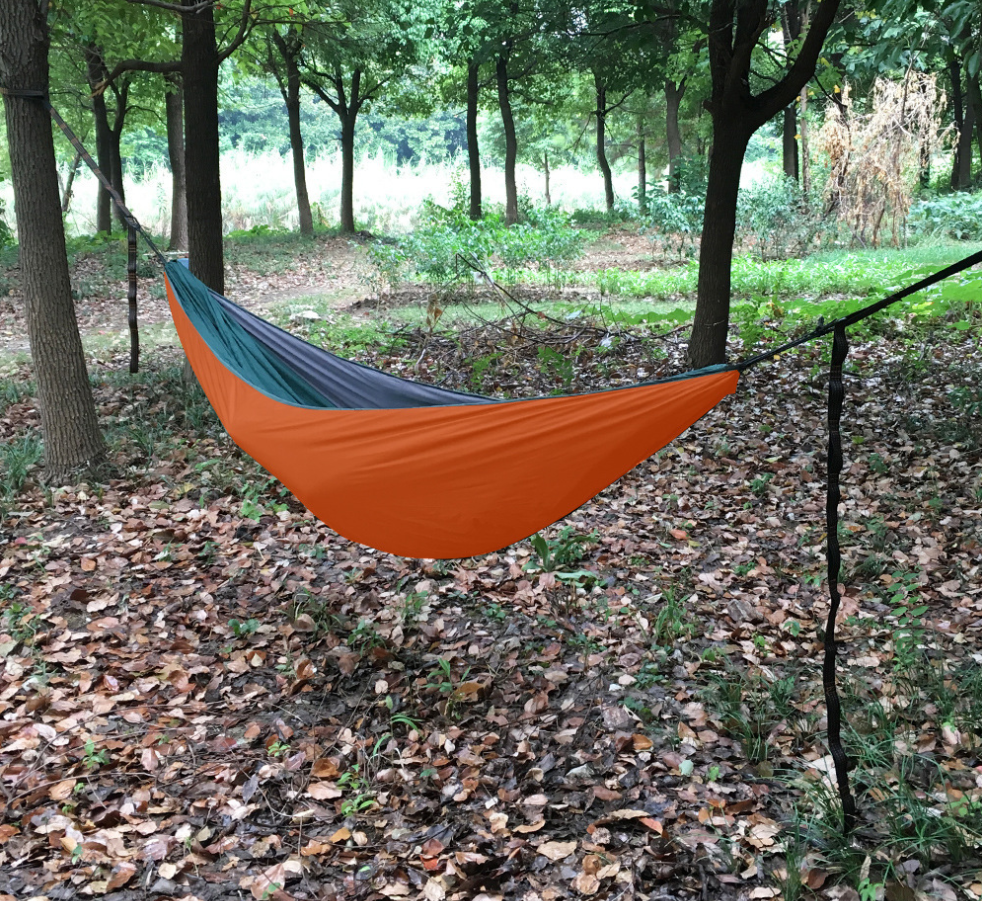 Outdoor camping warm cover cotton hammock - Minihomy