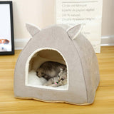 Cat House Closed Folding Cat Villa Teddy Pet Supplies